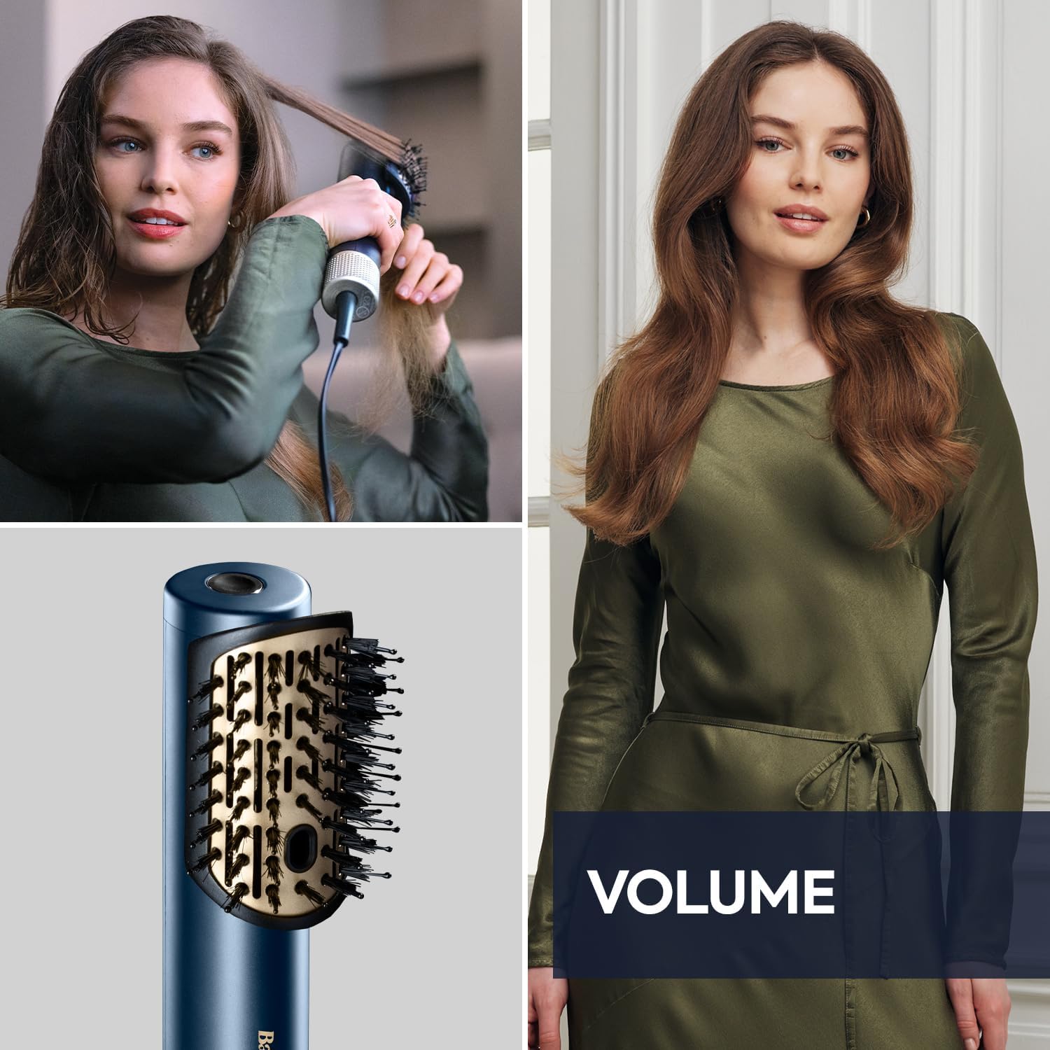 BaByliss Air Wand - Hair Dryer, Straightener and Styler All in One, Wet to Dry, Anti Frizz, No Heat Damage, 3 Attachments, AS6553U - Amazon Exclusive : Amazon.co.uk: Beauty