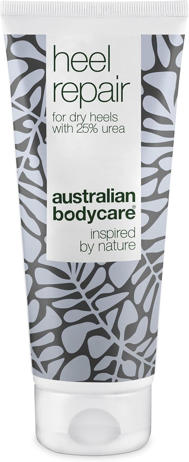 Australian Bodycare Cracked Heel Repair Cream 100Ml | Tea Tree Oil Myrtle | Hard Skin Remover | 25% Urea Cream | Cracked Heel Balm | Heel Care For Dry & Cracked Feet | Australian Tea Tree Oil