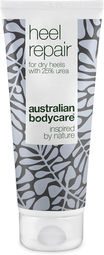 Australian Bodycare Cracked Heel Repair Cream 100Ml | Tea Tree Oil Myrtle | Hard Skin Remover | 25% Urea Cream | Cracked Heel Balm | Heel Care For Dry & Cracked Feet | Australian Tea Tree Oil