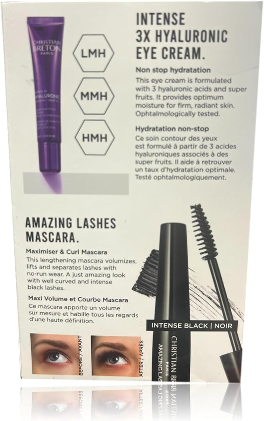 Christian Breton Paris All About Your Eyes Mascara And Eye Cream Set