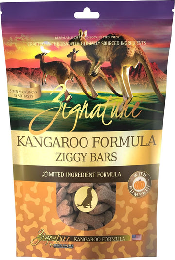 Zignature Kangaroo Limited Ingredient Formula Biscuit Dog Treats 12Oz