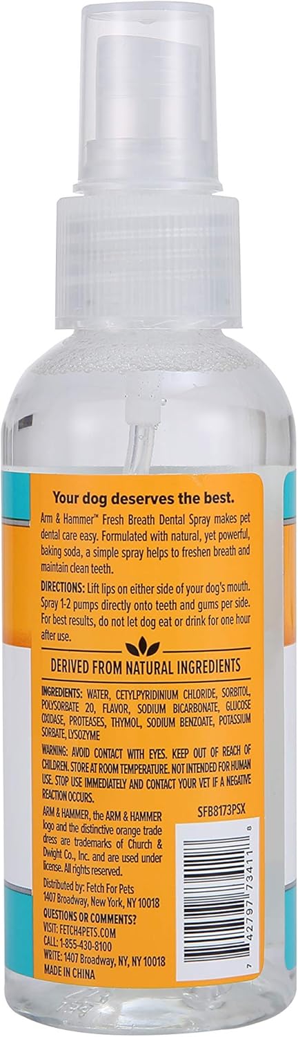 Arm & Hammer Fresh Breath Dental Spray, Mint
