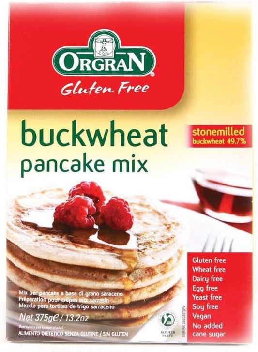 Orgran Buckwheat Pancake Mix 375G By Orgran