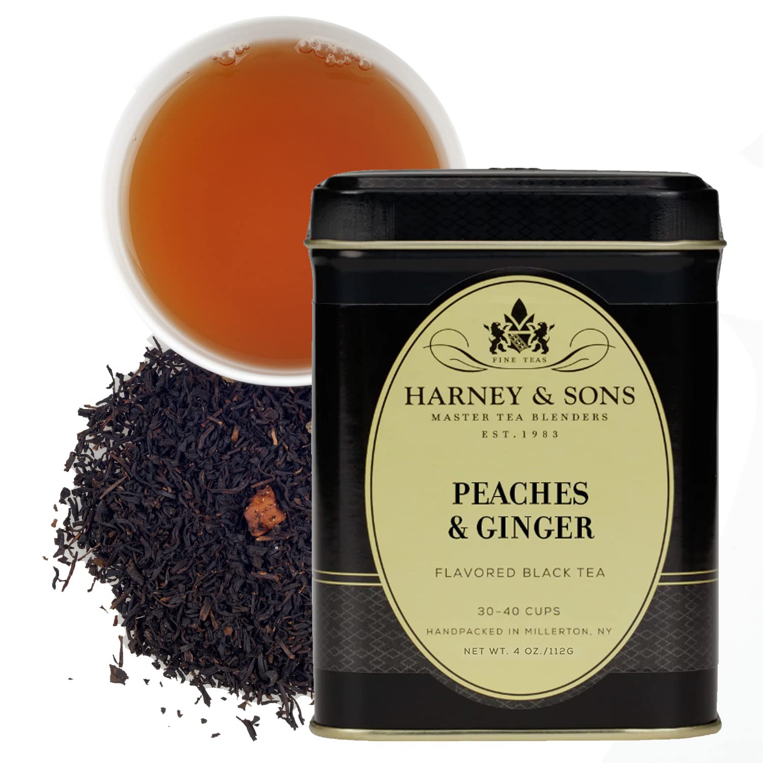 Harney & Sons Peaches & Ginger Loose Tea, 4 Oz