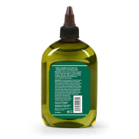 Difeel Rosemary And Mint Premium Hair Oil With Biotin - Large 12 Oz. - Natural Rosemary Oil For Hair Growth & Biotin