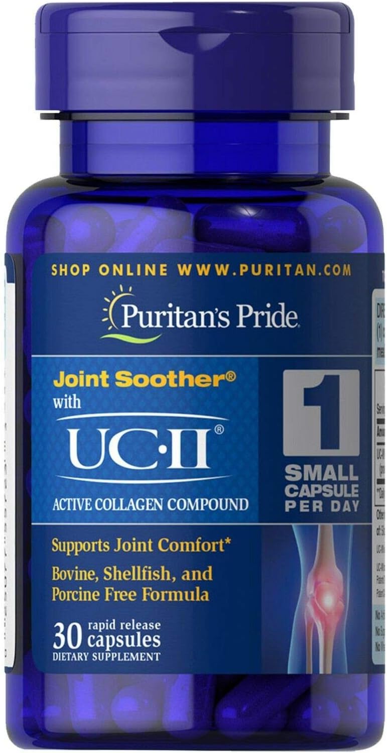 Puritan'S Pride Uc-Ii 40 Mg Undenatured Type Ii Collagen, 30 Count