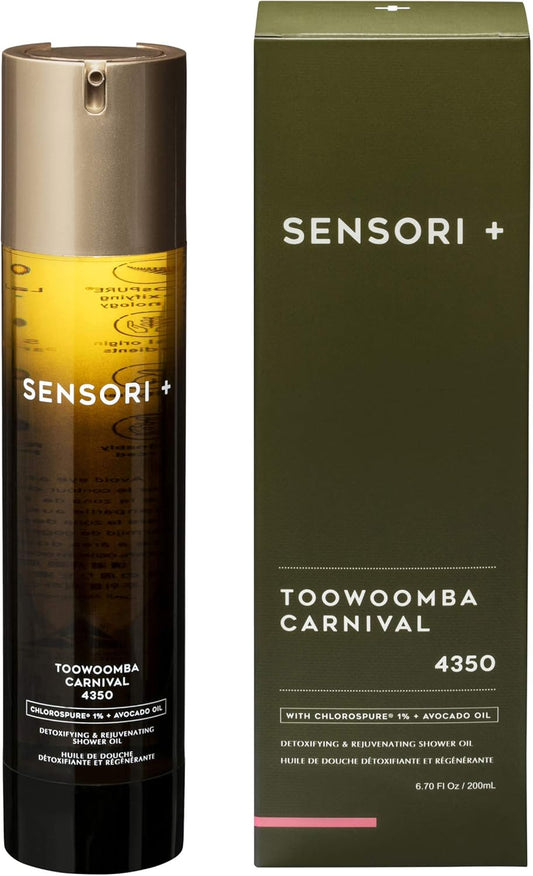 Sensori + Detoxifying And Rejuvenating Shower Oil - Bath And Body Rituals Cleanser And Moisturiser For Dehydrated Skins - 200Ml - Toowoomba Carnival 4350