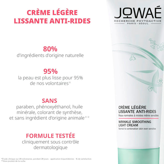 Wrinkle Smoothing Light Cream Tube, 1.4 Oz