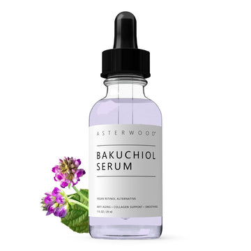 Bakuchiol Serum For Face - Retinol Alternative Bakuchiol Oil - Plumping, Anti-Aging And Anti-Wrinkle - Smoothing Skin Care 29Ml/1 Oz