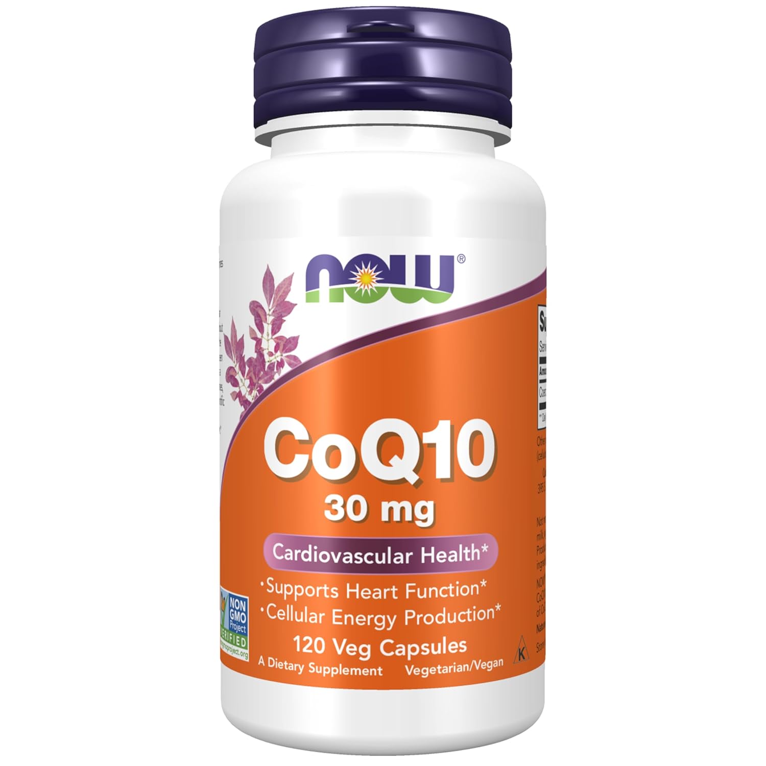 NOW Foods, CoQ10, 30 mg Veg Capsules