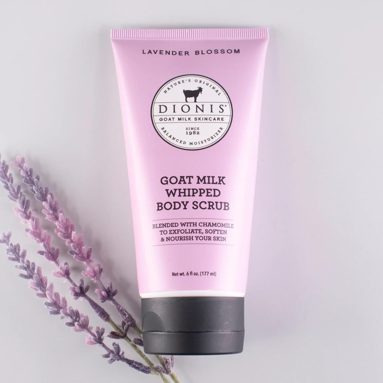 Dionis - Goat Milk Skincare Scented Whipped Body Scrubs - Intensely Hydrating Exfoliating Wash For Softer, Smoother Skin, Made In The Usa - Cruelty Free And Paraben Free, Lavender Blossom, 8Oz : Beauty & Personal Care