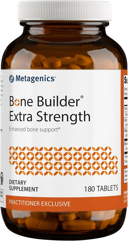 Metagenics Bundle - Bone Builder Extra Strength & D3 5000-180 Tablets Of Bone Builder For Bone Health* - 20 Softgels Of D3 5000 For Immune Support, Bone & Heart Health