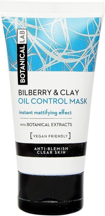 Botanical Lab Bilberry & Clay Oil Control Clay Mask 50Ml – With Niacinamide