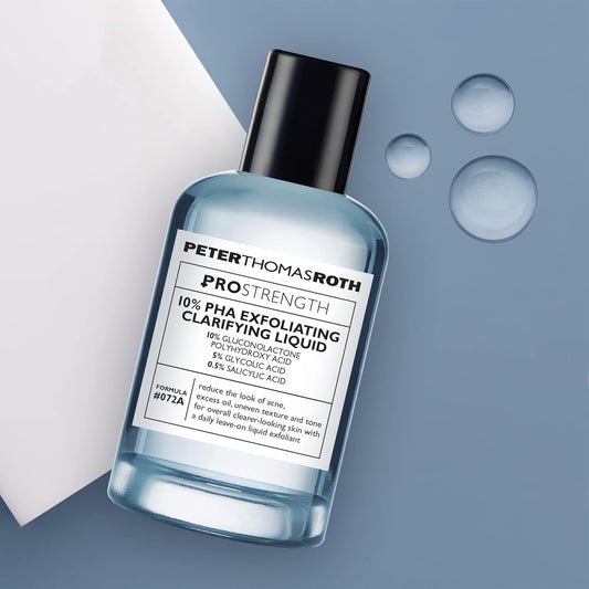 Peter Thomas Roth | Pro Strength 10% Pha Exfoliating Clarifying Liquid, For Acne-Prone Skin, Uneven Texture And Tone