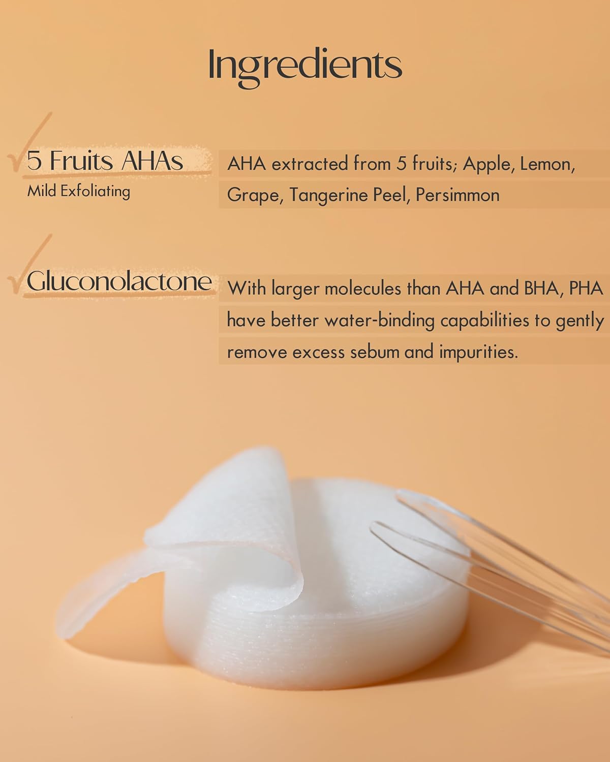 Skincure Sandawha Vitamin C Toner Pad - Korean Skincare Radiance-Boosting Vegan Pads With 2% Ascorbyl Glucoside, Niacinamide, Aha & Pha For Gentle Exfoliation, 60 Pads : Beauty & Personal Care