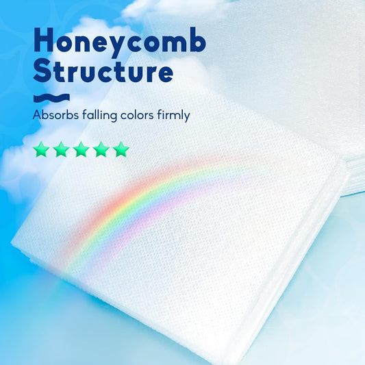 Color Absorber Laundry Sheets 120 Count, Dye Catcher to Prevent Clothes from Smearing, Fragrance Free Color Trapping Sheets for Home School or Apartment