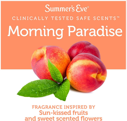 Summer's Eve Cleansing Wash | Morning Paradise | 9 Ounce | Pack of 1 | pH-Balanced, Dermatologist & Gynecologist Tested