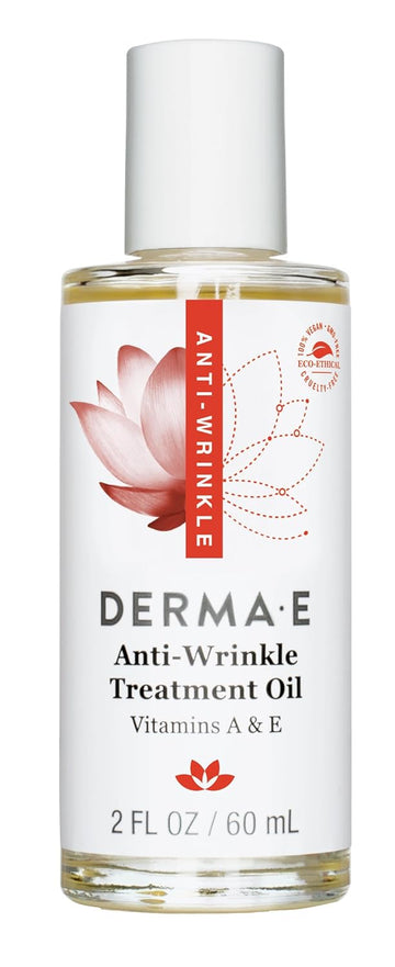 Derma E: Anti-Wrinkle Vitamin A & E Treatment Oil, 2 oz (Pack of 3) : Facial Treatment Products : Beauty & Personal Care