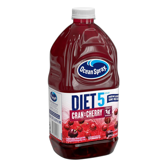 Ocean Spray® Diet Cran-Cherry® Cranberry Cherry Juice Drink, 64 Fl Oz Bottle (Pack Of 1)