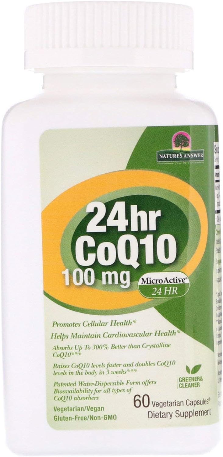 Genceutic Naturals Coq10 24hr 100mg : Health & Household