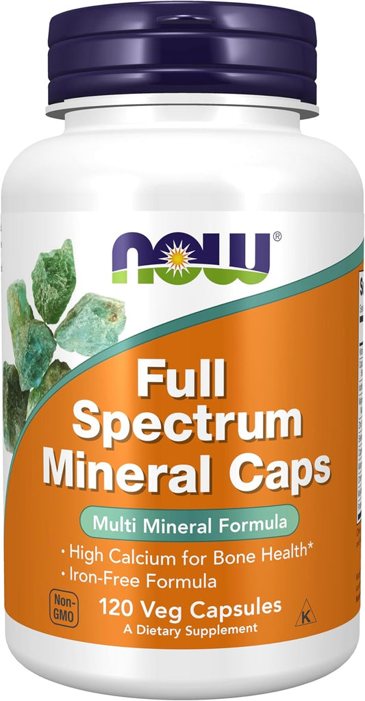 Now Foods Full Spectrum Minerals Caps, Multi Mineral Formula