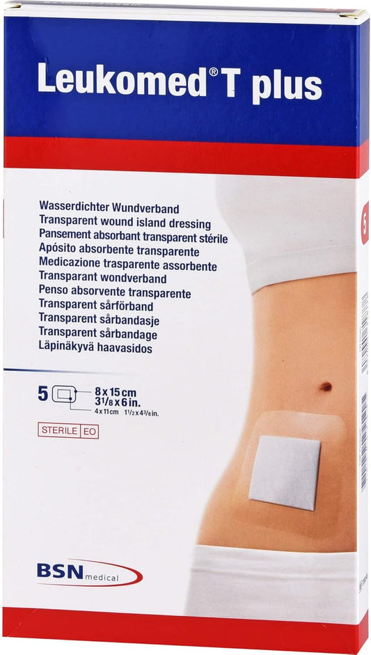 Bsn Medical Leukomed T Plus 5 Large Size Transparent Wound Dressings