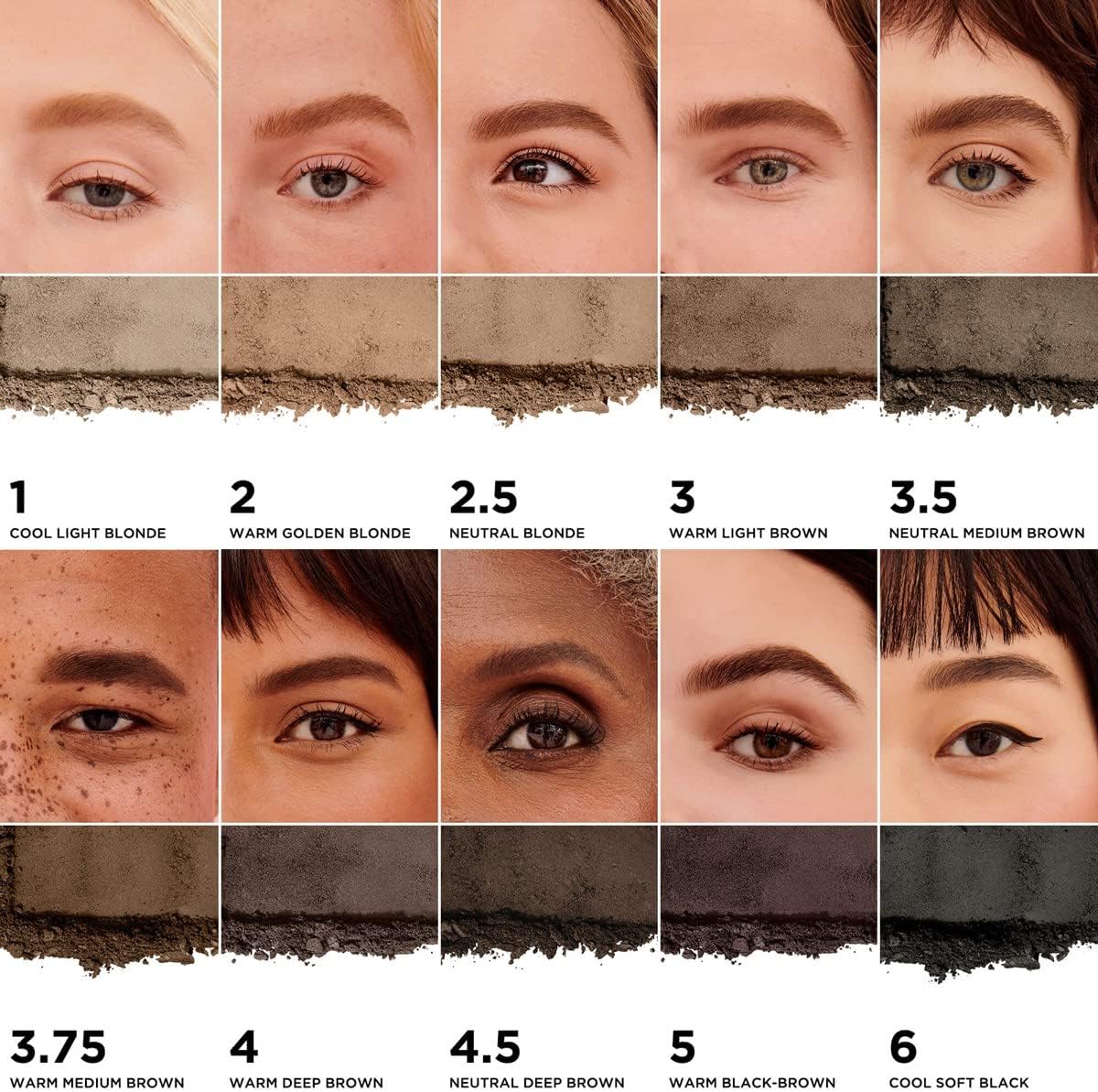 Benefit Goof Proof Brow Powder - Easy brow-filling powder (2 - Warm golden blonde), 1.90 g (Pack of 1)