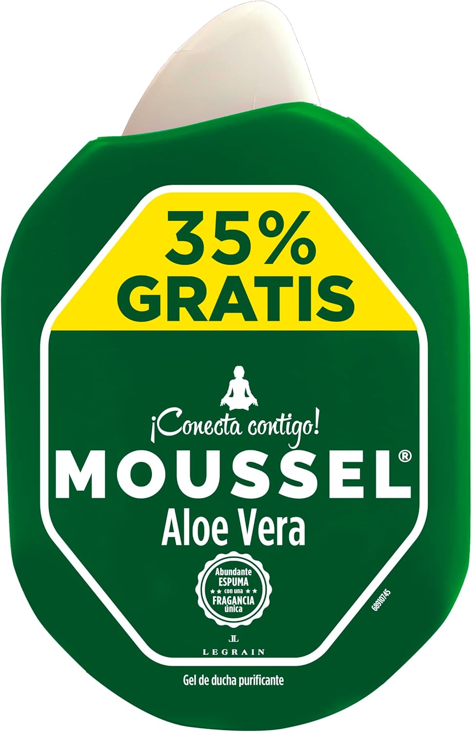 No Brand Moussel Gel Ducha Aloe Vera 650 + 250 Ml / 8