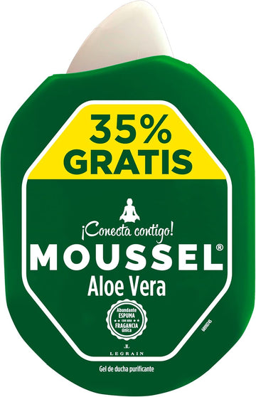 No Brand Moussel Gel Ducha Aloe Vera 650 + 250 Ml / 8