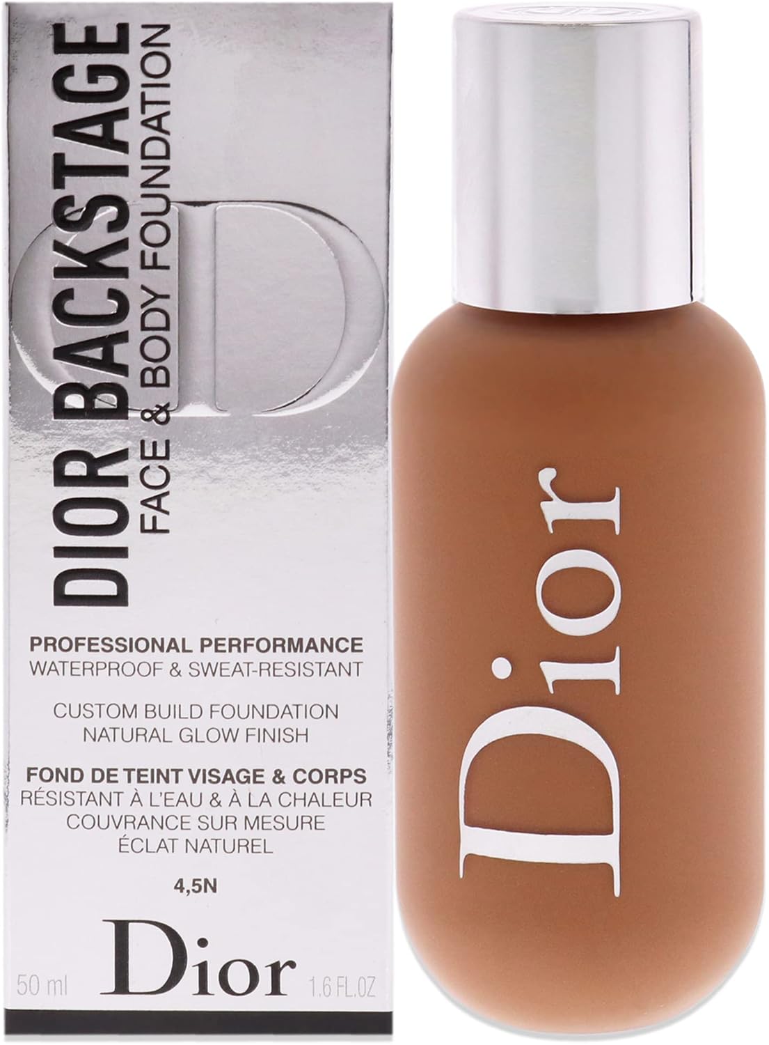 Dior Backstage - Face And Body Foundation 50Ml 4.5N Neutral