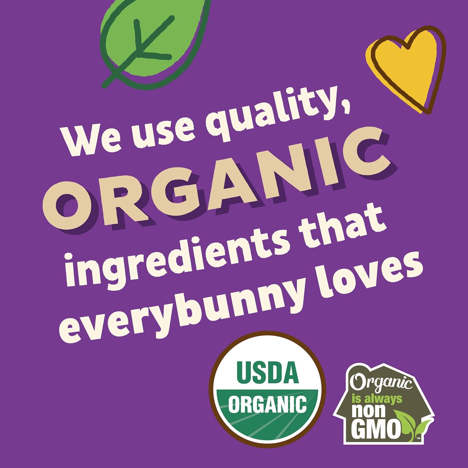 Annie'S Organic Bunny Grahams Snacks, Chocolate Chip, 7.5 Oz