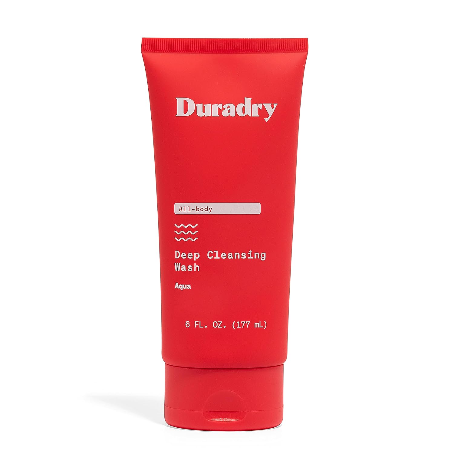 Duradry Body Wash Odor Control - Deep Cleansing And Deodorizing, Neutralizes Odors While Nourishing Your Skin, Infused With Vitamins And Minerals - Aqua, 6 Fl Oz (Pack Of 1)