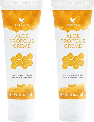 Forever Living - Aloe Propolis Creme, Skin Nourishment With Aloe Vera And Bee Propolis, Moisturizing Cream With Vitamins A, E, C, 4 Oz