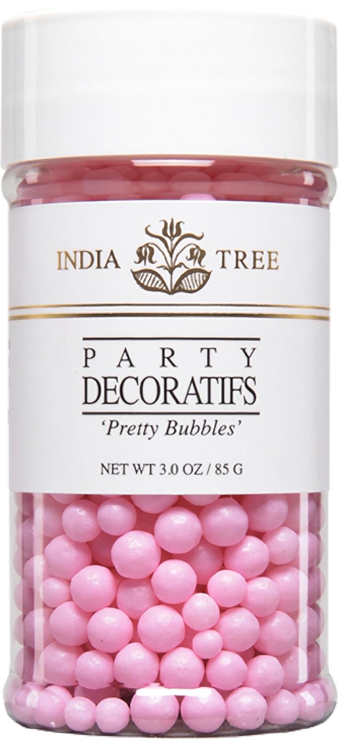 India Tree Pretty Bubbles Decoratifs, 3 Oz (Pack Of 3)