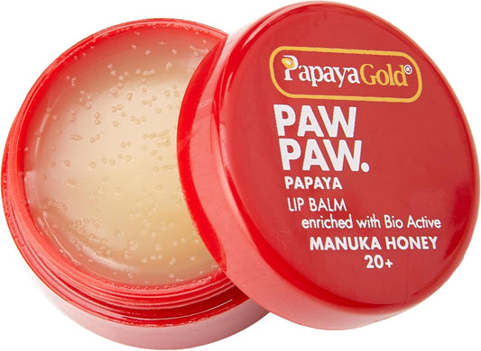 Papayagold Paw Paw Balm Pot, Clear, 7 Gram (Pack Of 2)