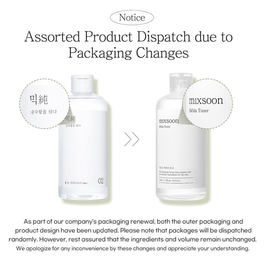 Mixsoon Bifida Toner 10.14 Fl Oz / 300 Ml