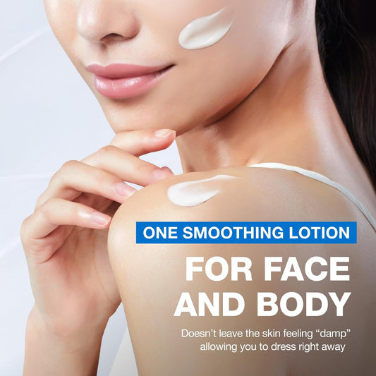 Physiogel Face And Body Lotion, Korean Skin Care, Provides 72 Hrs Of Hydration For Dry Sensitive Skin, Fragrance-Free, Non-Comedogenic, Dermatologist-Tested, Ceramide, Squalane