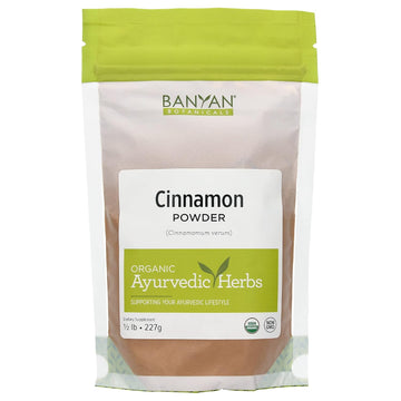 Banyan Botanicals Organic Ground Cinnamon Powder – Cinnamomum Verum – Delicious Cooking Spice That Supports Healthy Digestion, Circulation & More* – 1/2 Lb. – Non-Gmo Sustainably Sourced Vegan Ffl