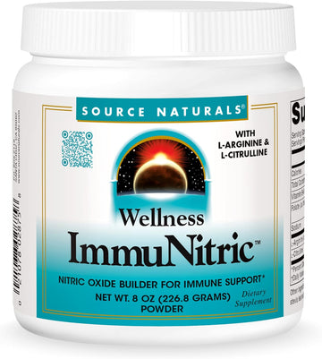 Source Naturals Immunitric, Nitric Oxide Builder For Immune System Support* - 8 Oz Powder