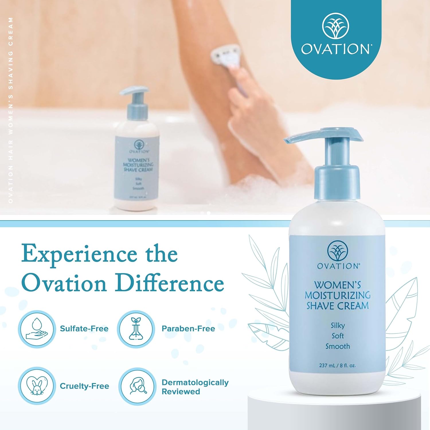 Ovation Women's Conditioning Shave Cream : Beauty & Personal Care