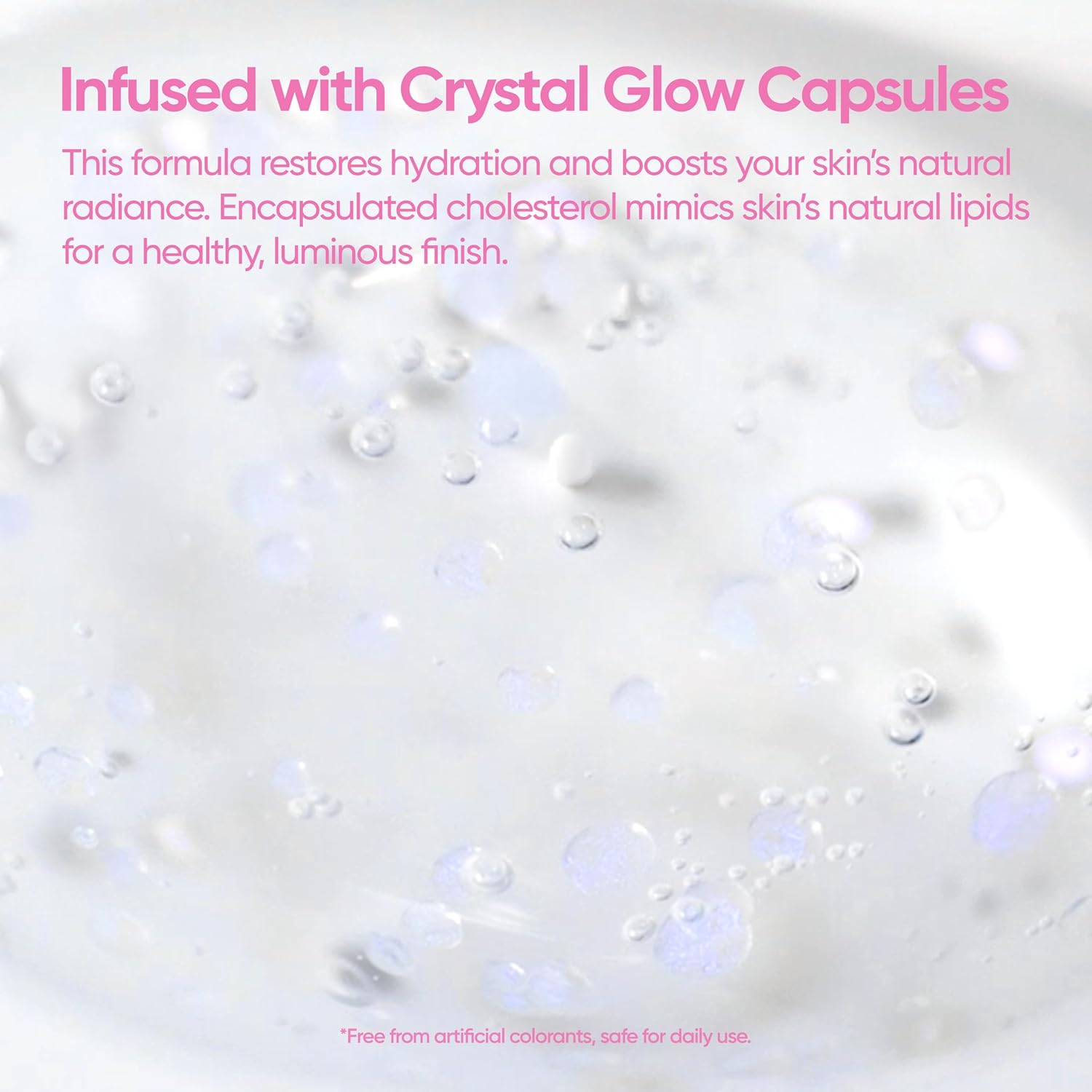 Banila Co Dear Hydration Crystal Glow Essence | Dermatologist Tested | Crystal Capsule Serum With Pink Cactus & Hyaluronic Acid For Hydrating And Radiant Skin (50Ml / 1.69 Fl Oz) : Beauty & Personal Care