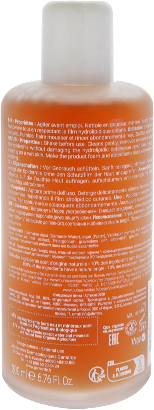Purifying Foaming Water By Gamarde For Women - 6.76 Oz Cleanser