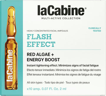 La Cabine Flash Effect 10 Ampoules Of 2 Ml, One Color