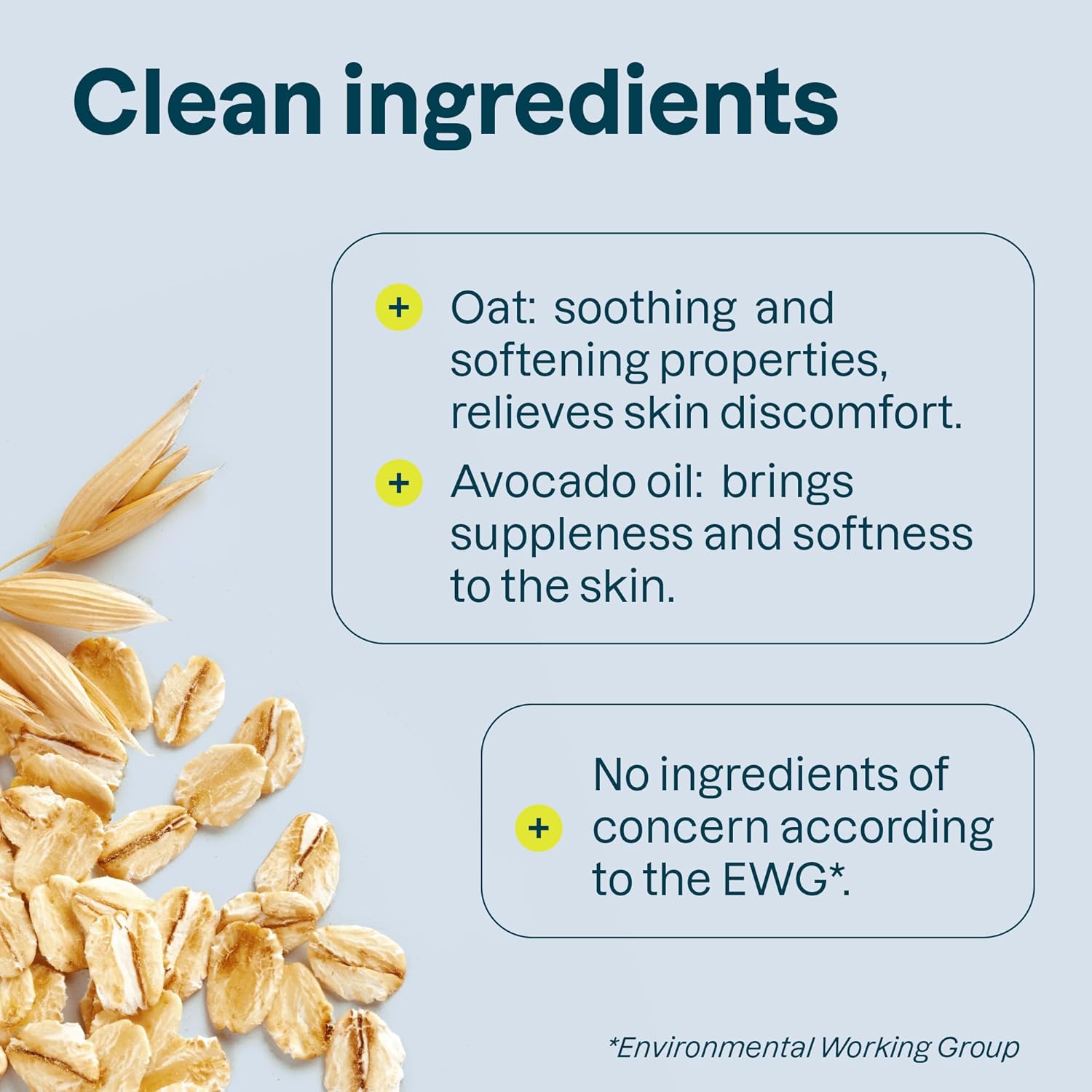 Attitude Body Lotion For Sensitive Skin With Oat, Ewg Verified, Dermatologically Tested, Vegan, Avocado Oil, 16 Fl Oz : Beauty & Personal Care