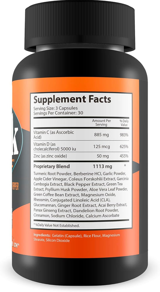 Turmeric Trick Blue Salt For Men Black Salt Trick - Our Best Turmeric For Men - High Absorption With Black Pepper - Ginger Curcumin Ginseng Mens Supplement