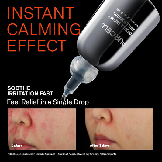 Pixcell Biom 2B/Ml - Restores Skin Barrier With Bifida, Lactobacillus Ferment Lysate, Korean Probiotic Drops For Acne Prone Skin And Sensitive Skin (55Ml, 1.85 Fl Oz.)