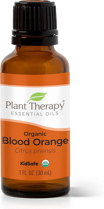 Plant Therapy Blood Orange Usda Organic Essential Oil 30 Ml (1 Oz) 100% Pure, Undiluted, Therapeutic Grade