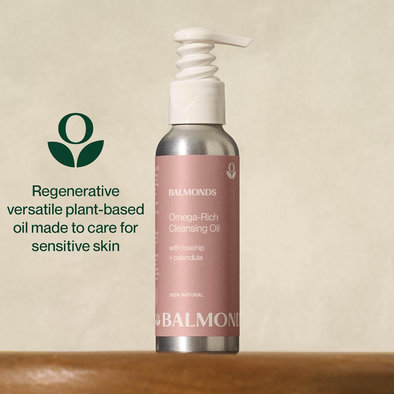 Balmonds Omega-Rich Cleansing Oil 125ml - 100% Natural Facial Cleanser & Hydrating Makeup Remover with Rosehip & Calendula Oils - Suitable for All Skin Types : Amazon.co.uk: Beauty