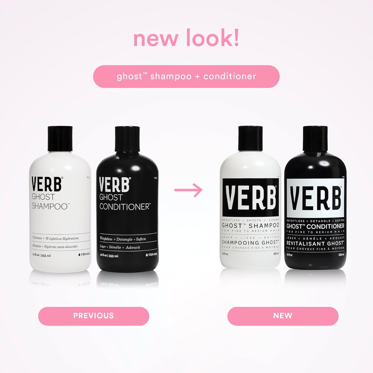 Verb Ghost Shampoo & Conditioner Duo 12 Oz