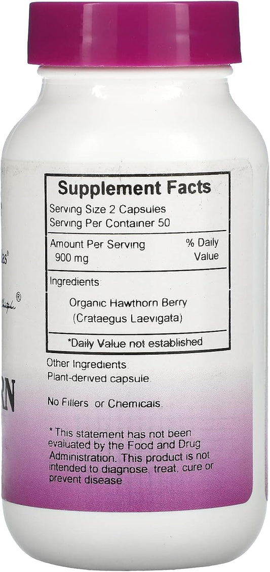 Hawthorn Berry 100 Capsules